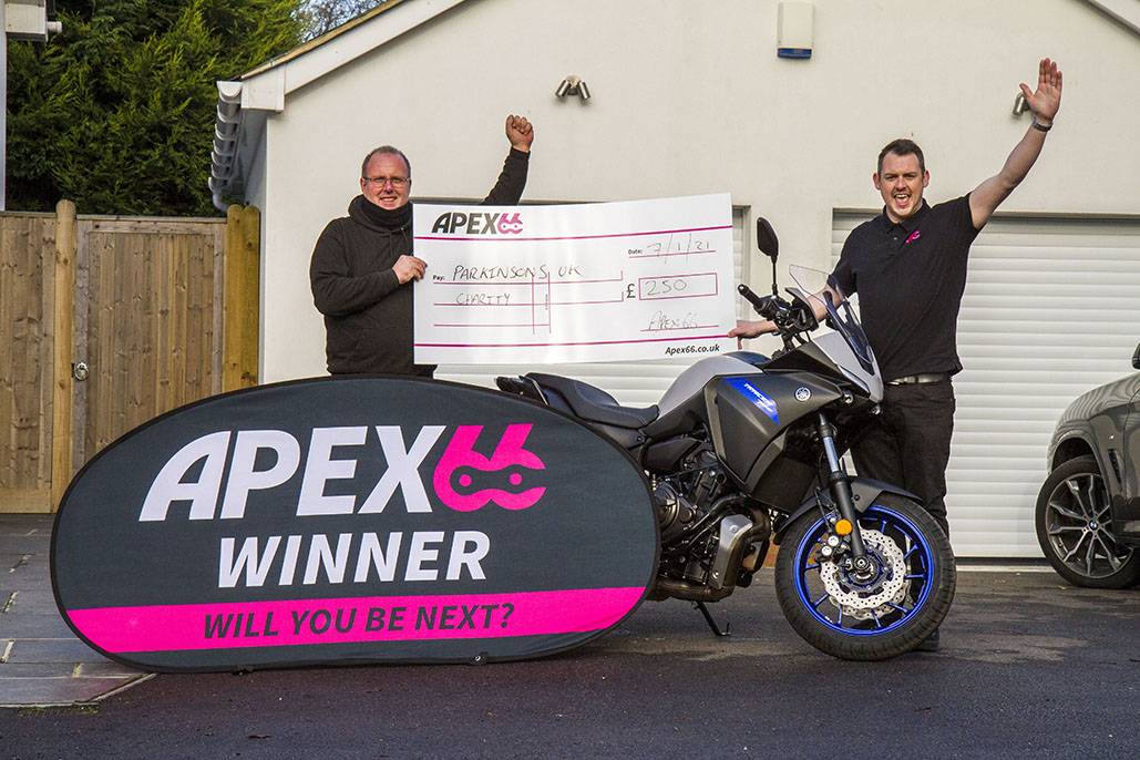Motorcyclist from Bexhill-on-Sea wins a brand-new Yamaha Tracer 700 for £8.95 | Superbike News - Vimarsana News