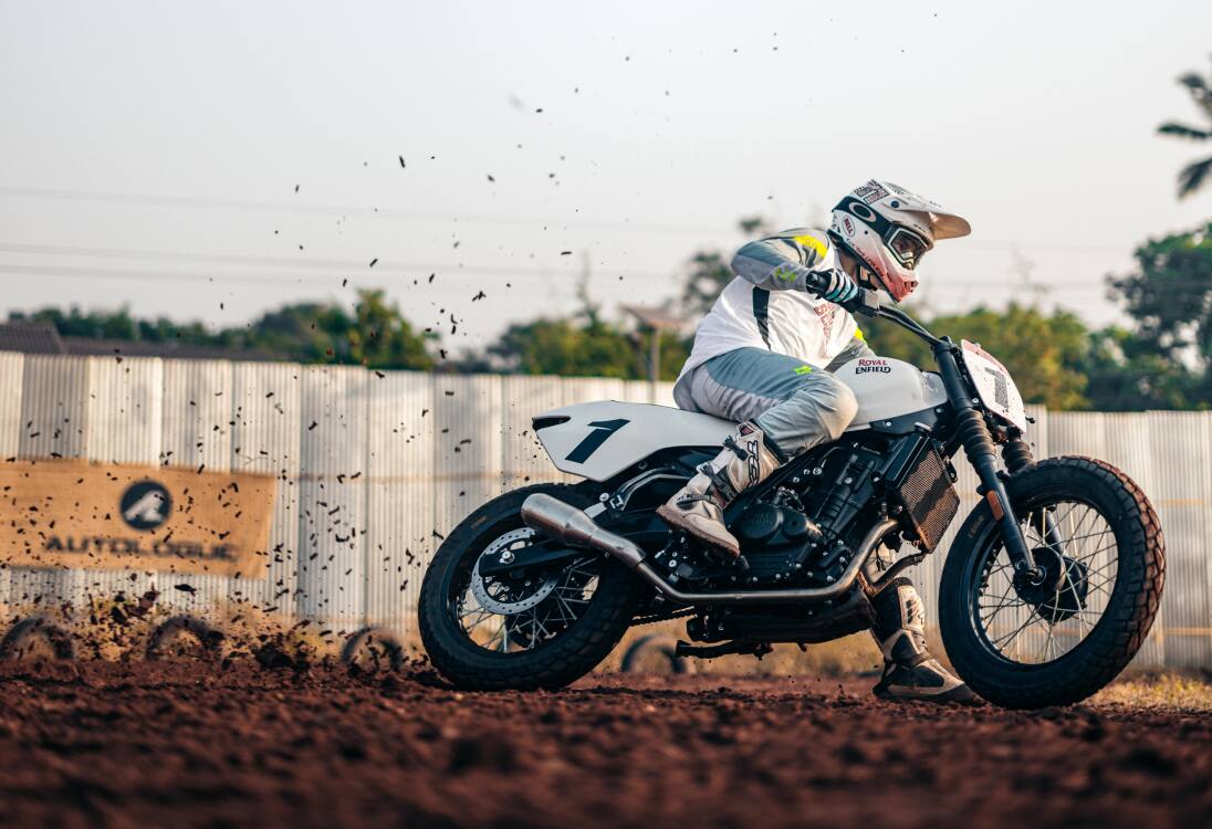 New Guerrilla 450-based Flat Tracker, the FT450