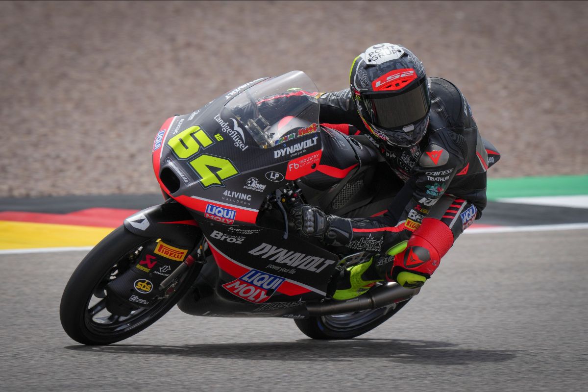 Moto3: Muñoz fronts Sachsenring Friday by three tenths