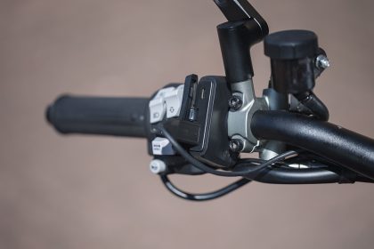 NEW from Oxford Slimline USB handlebar mount