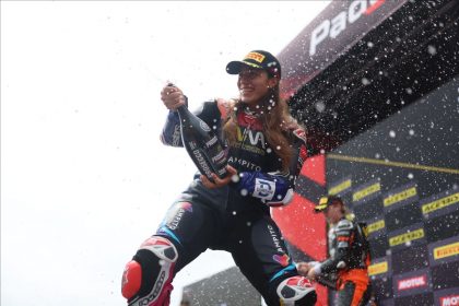 Neila puts on the pressure by securing the WorldWCR Race 2 win at Balaton
