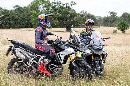 Triumph Gears Up for Red Bull Romaniacs with Jonny Walker & Sam Sunderland