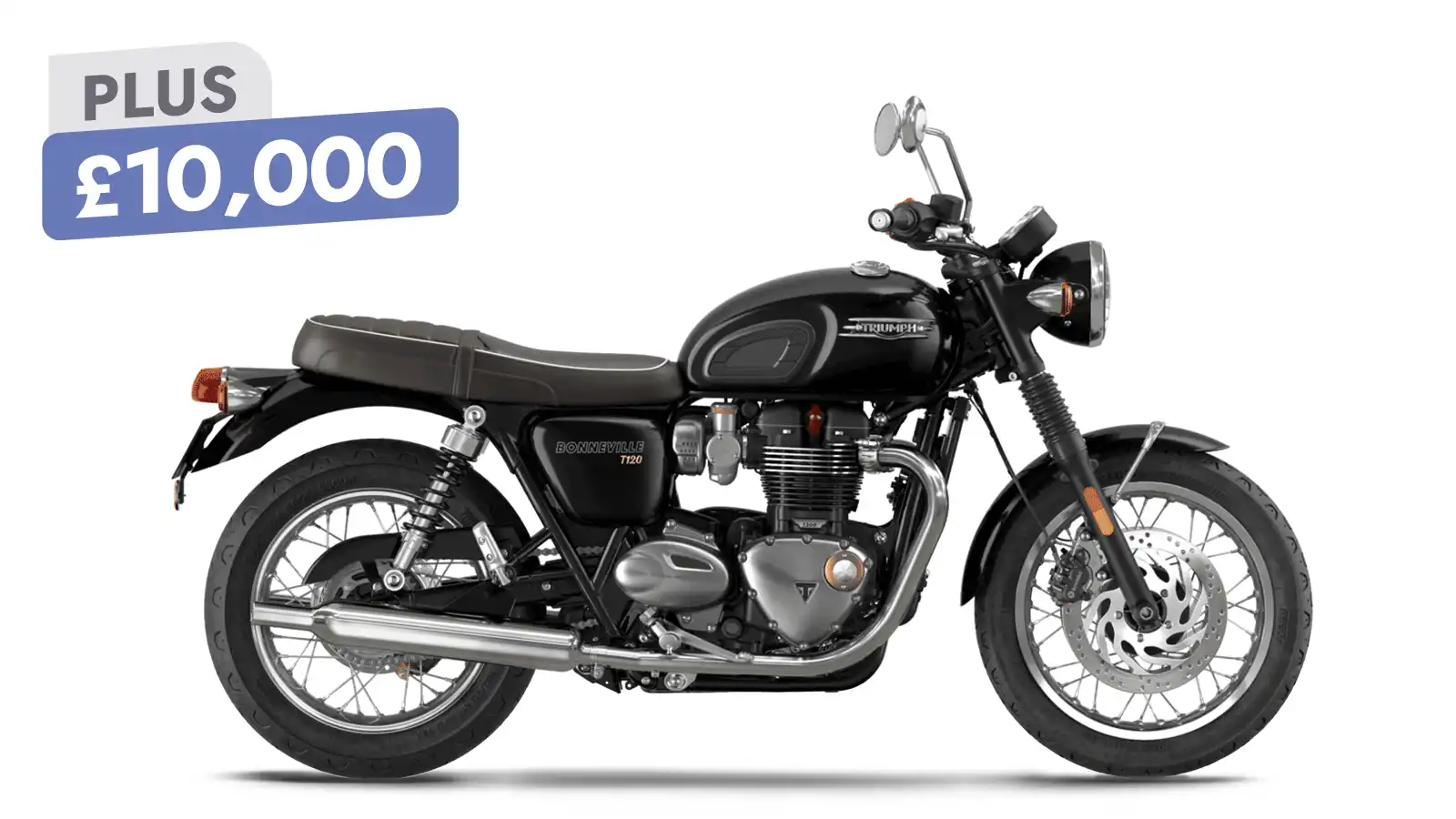 Win a Triumph Bonneville T120 + £10,000 with botb.com