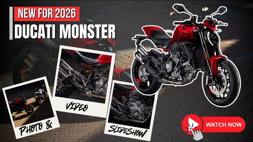 2026 Ducati Monster First Look! – Watch Now