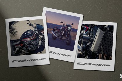 Honda’s CB line-up expands with the addition of the retro CB1000F