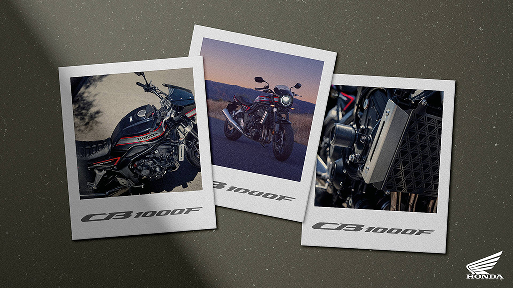 Honda’s CB line-up expands with the addition of the retro CB1000F