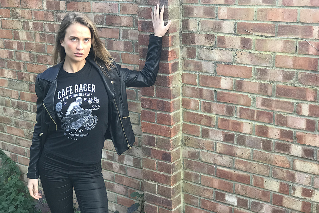 Rev up your style with our badass biker t-shirts
