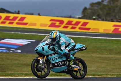Moto3: Almansa smashes lap record Down Under