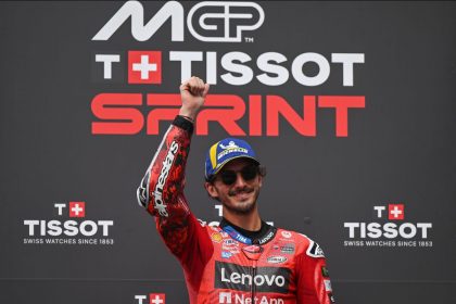 MotoGP: Bagnaia completes perfect Saturday as Alex Marquez clinches 2025 silver medal
