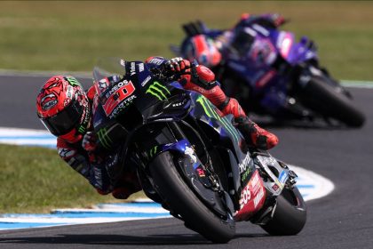 MotoGP: Quartararo beats Bezzecchi to last-gasp pole, Miller bags front row