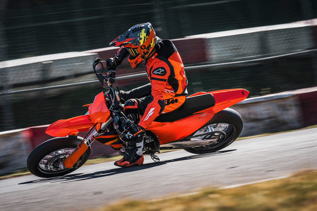 Slide To New Limits With The 2026 KTM 450 SMR Slide To New Limits With The 2026 KTM 450 SMR