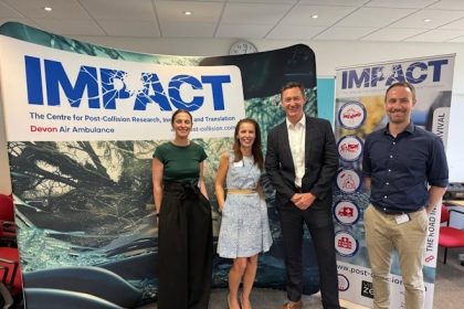 Devon Air Ambulance’s Impact Centre Wins Prestigious International Road Safety Award