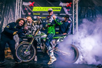 Jonny Walker Secures 2025 Endurocross Series Win For Triumph Factory Racing