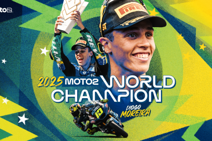 Moreira Takes Moto2 Crown To Become Brazil’s First World Champion