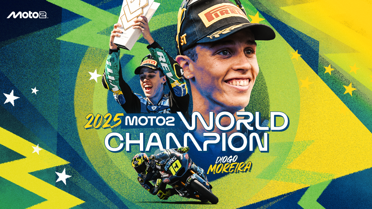 Moreira Takes Moto2 Crown To Become Brazil’s First World Champion