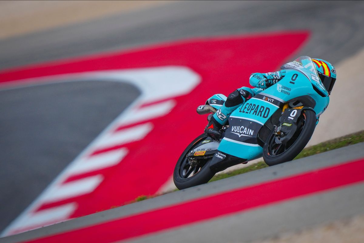 Moto3: Almansa tops rain-affected Practice in Portugal