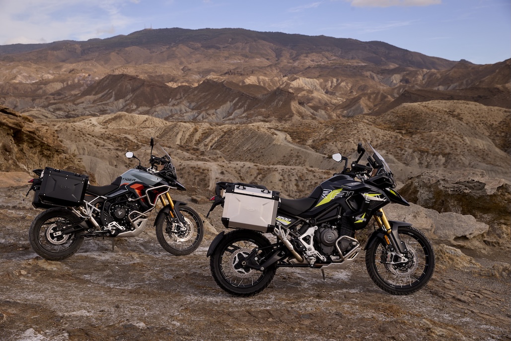 Triumph Unveils Special Edition Tigers: Alpine And Desert