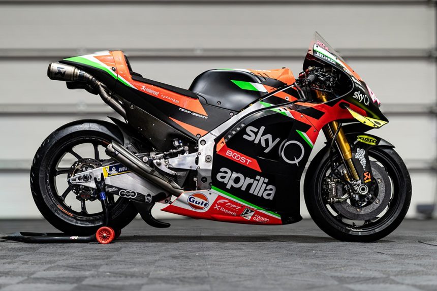 Aprilia Motogp Race Bike Offered Direct From Aleix Espargaro