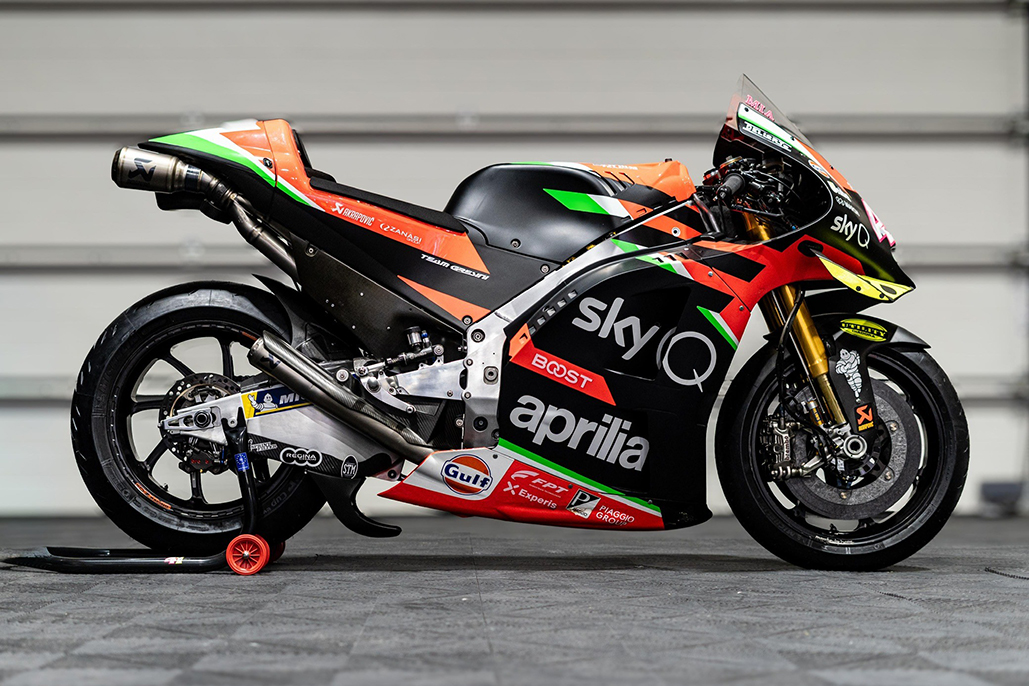 Aprilia Motogp Race Bike Offered Direct From Aleix Espargaro
