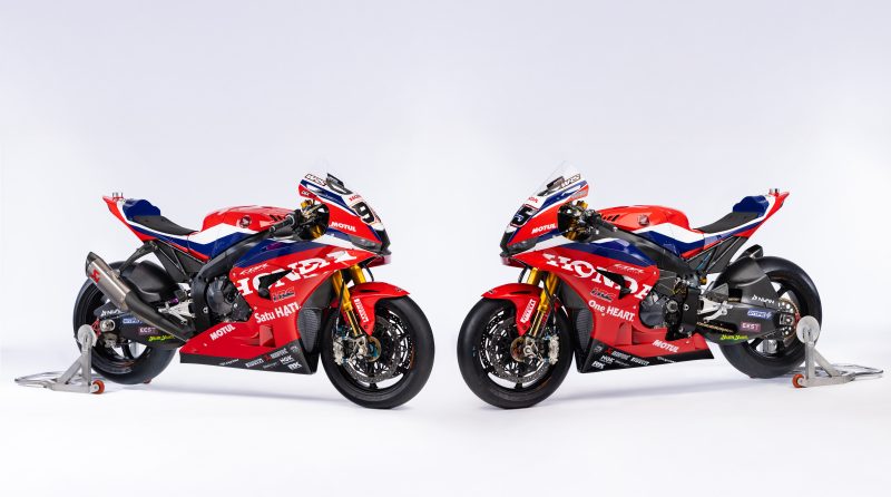 Honda Hrc Team Unveils The New Tricolour Livery Of The Cbr1000rr-R