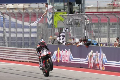 Agius Holds Off Vietti For Moto2 Honours In Texas