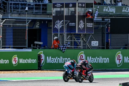 Almansa Defeats Quiles In Last Corner Showdown For Maiden Moto3 Win