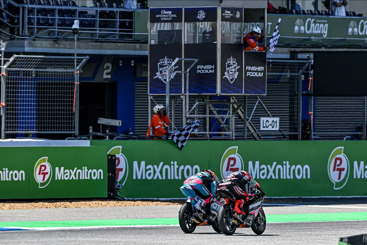 Almansa Defeats Quiles In Last Corner Showdown For Maiden Moto3 Win