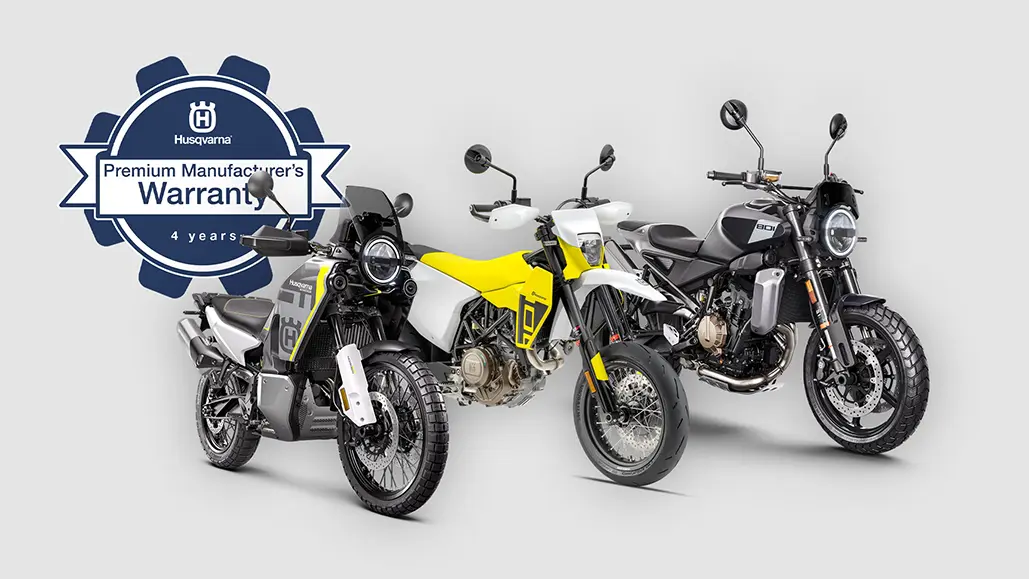 Husqvarna Mobility Extends Premium Manufacturer’s Warranty To All Street Motorcycles