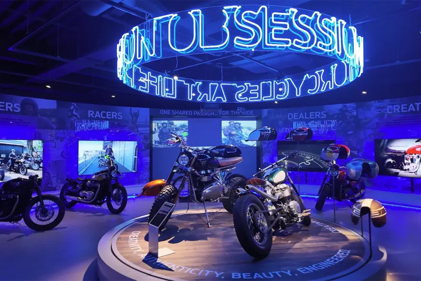 Triumph Enhances Factory Visitor Experience With Immersive Digital Signage