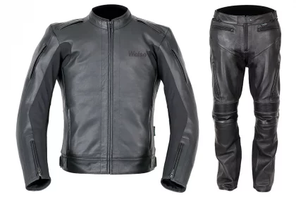 Weise Waterproof Leather Jacket And Jeans