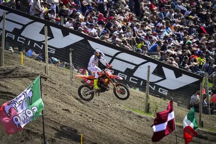 The Coenens Command Qualifying At The Mxgp Of Trentino