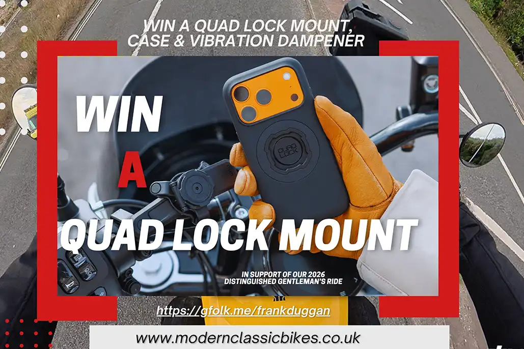 Win A Quad Lock Mount, Case & Vibration Dampener