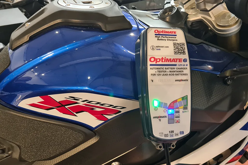 Optimate Battery Charger For Bikes & Cars