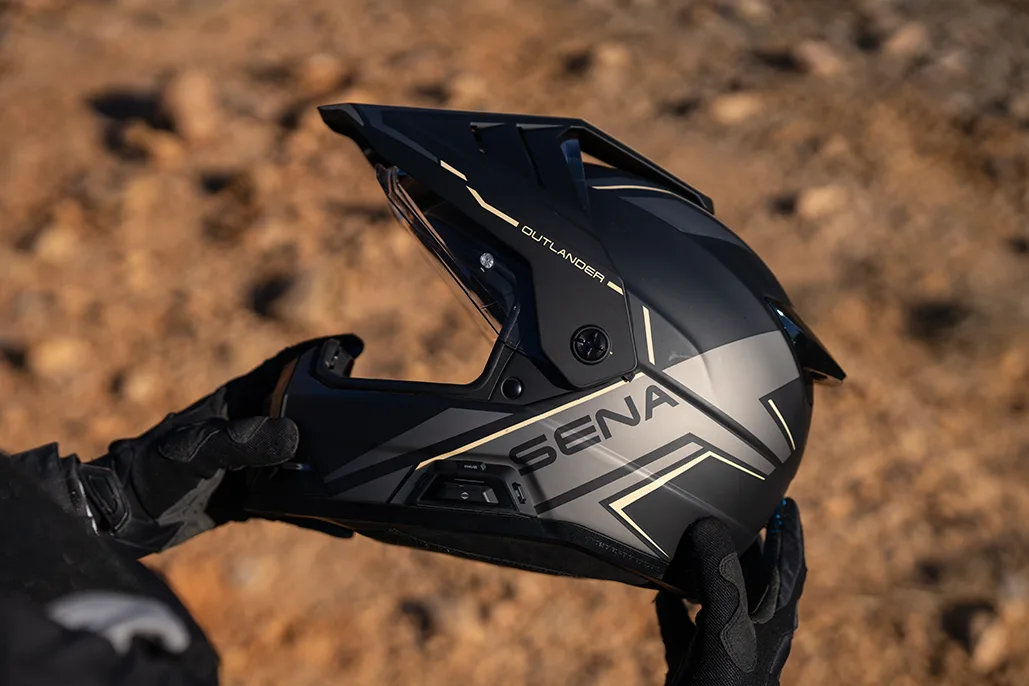 Sena Outlander: The First Adventure Helmet With Integrated Communication