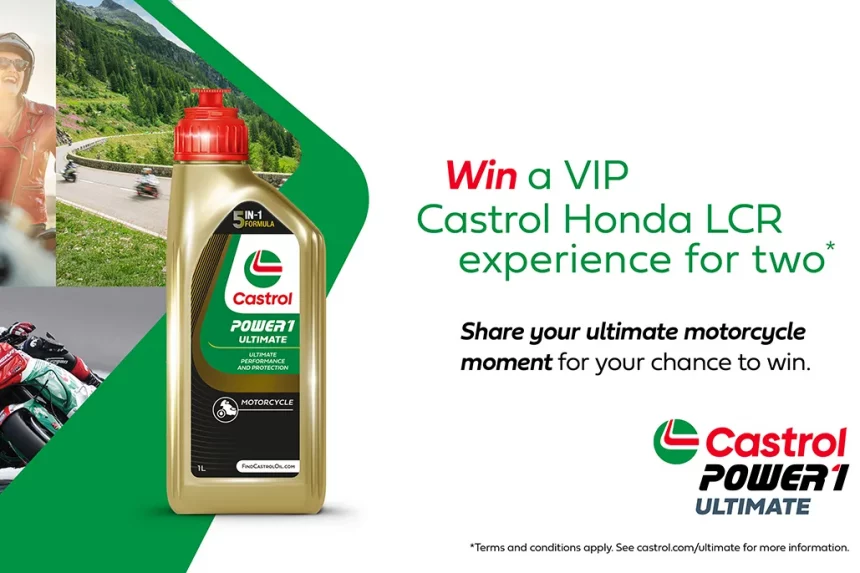 Win A Vip Castrol Honda Lcr Experience With New Castrol Power1 Ultimate Prize Draw