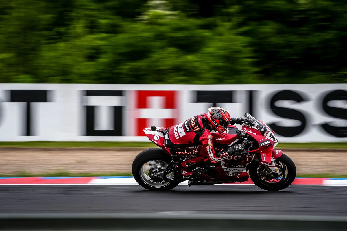 Worldsbk: Gerloff Tops The Times While Bulega Crashes At Most