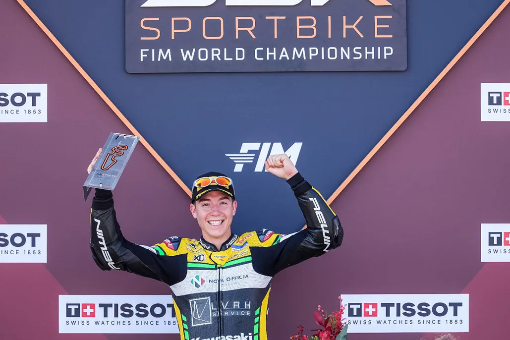 Worldspb: Salvador Celebrates First Sportbike Victory