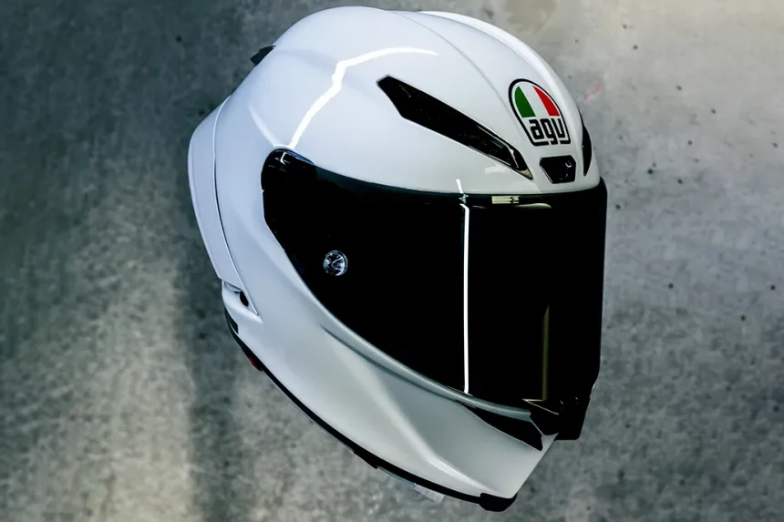 Agv Unveil The Pista Gp Rr Mono White