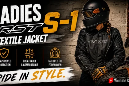 Rst Ladies S1 Mesh Textile Jacket Feature: Comfort Meets Safety