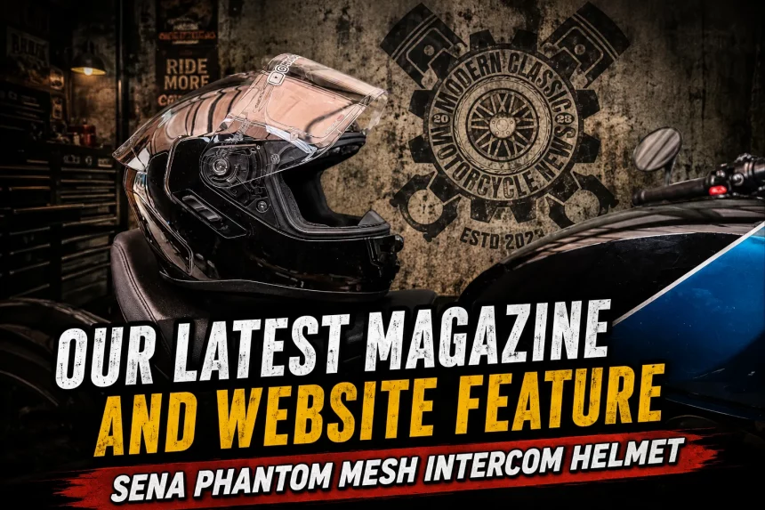 Our Sena Phantom Mesh Intercom Helmet Feature