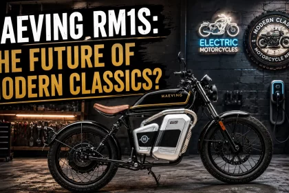 Maeving Rm1s | Britain's Stylish Electric Modern Classic Motorcycle
