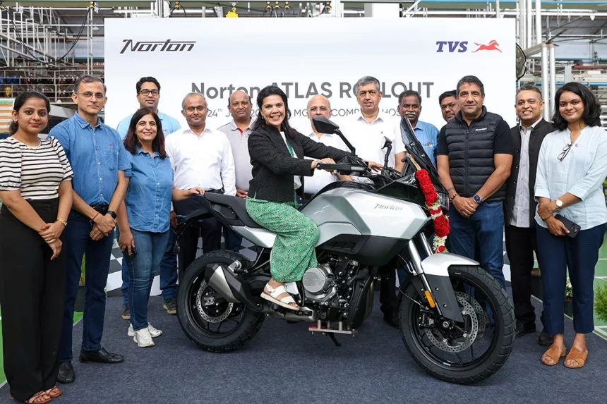 First Norton Atlas Rolls Out At Hosur Factory