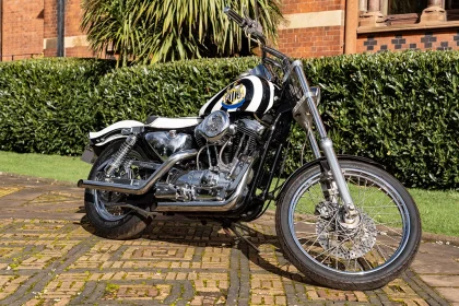 Football Legend Kevin Keegan’s Unique Harley-Davidson To Be Auctioned