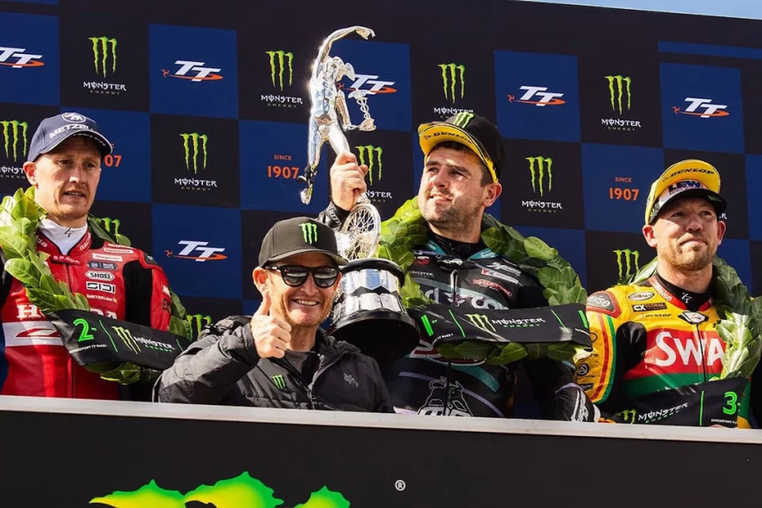 Isle Of Man Tt: Dominant Dunlop Wins Supersport Tt Race 1