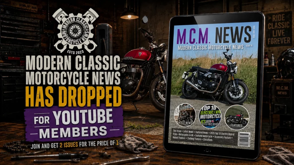 Members Only: New! Modern Classic Motorcycle News Issue 70 – What's Inside?