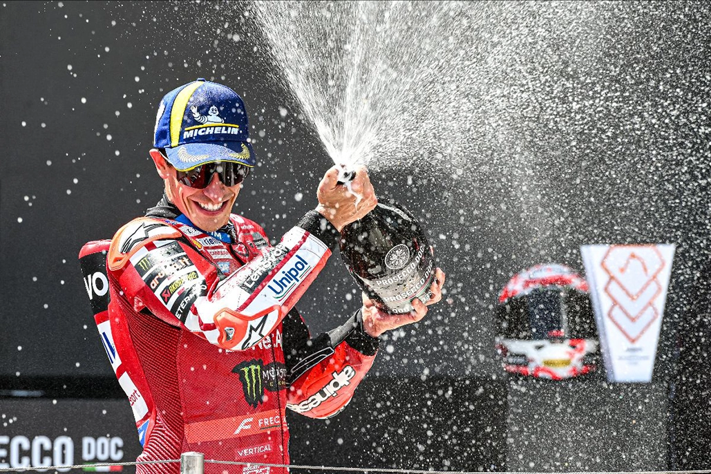 Motogp: 100 Not Out: Marquez Takes Milestone Win With Balaton Masterclass