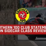 Southern 100 Road Races: Southern 100 Club Statement On Sidecar Class Review