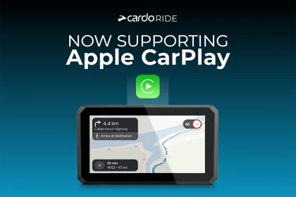 Cardo Expands Its Connected Riding Ecosystem With Apple Carplay