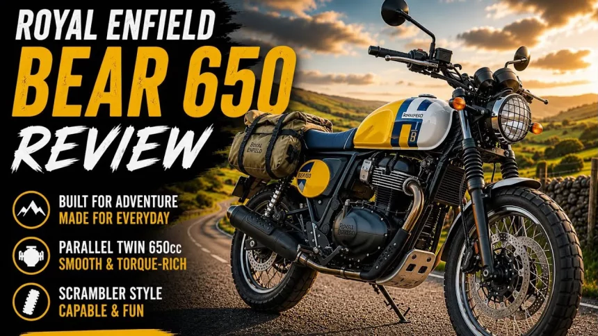 Royal Enfield Bear 650: A Scrambler With Soul