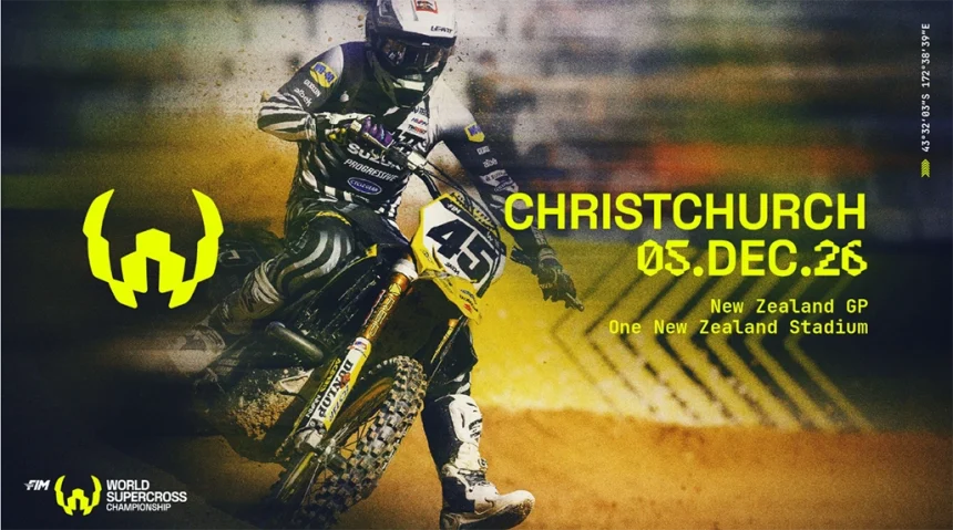Fim World Supercross Championship Announces Christchurch, New Zealand As 2026 Season Finale